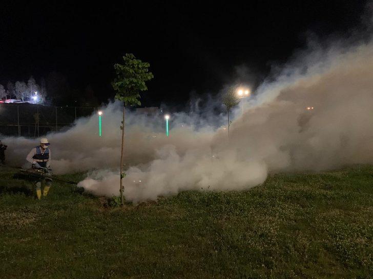 Cizre Belediyesi ilaçlama çalışmalarına devam ediyor G1