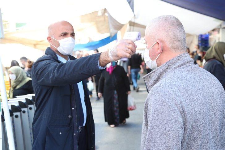 Gaziosmanpaşa zabıtasından pazar denetimi G2