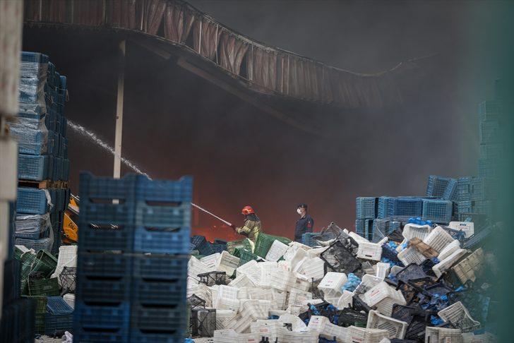GÜNCELLEME - Bursa'da soğuk hava deposunda yangın çıktı G2