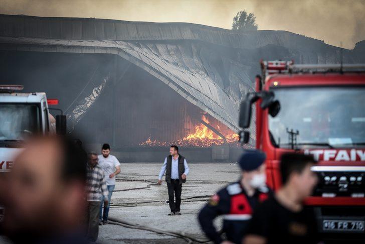 GÜNCELLEME - Bursa'da soğuk hava deposunda yangın çıktı G3