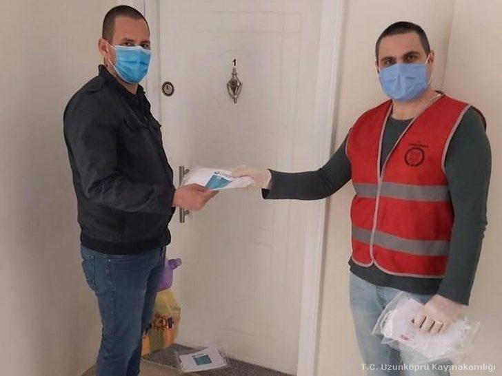 Uzunköprü halkına ve iş yerlerine maske dağıtımı başladı G4