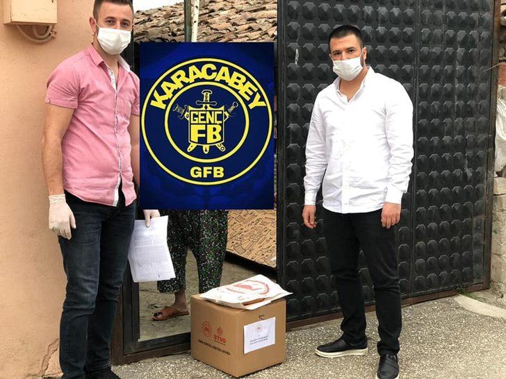 Karacabey Genç Fenerbahçeliler 1907 pide dağıttı G1