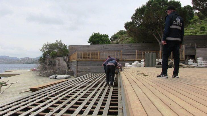 Ünlülerin beach’i yerle bir oldu G2