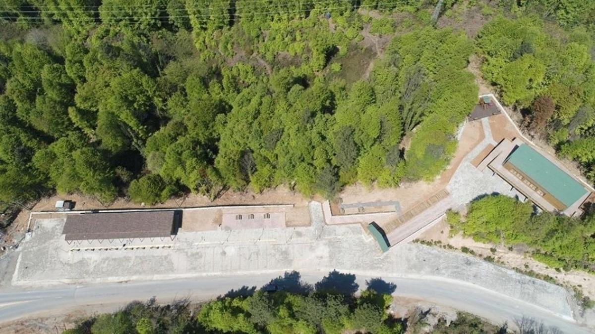 Mesire alanı projesi tamamlandı