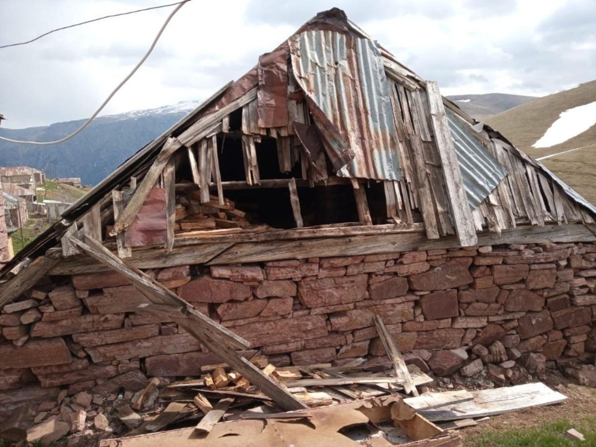 Trabzon'dan gelip yaylaya &ccedil;ıktı, g&ouml;r&uuml;nce b&uuml;y&uuml;k şok yaşadı