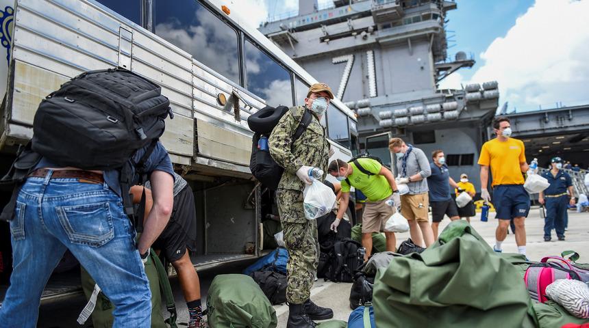 U&ccedil;ak gemisinde vaka sayısı 1155'e &ccedil;ıktı