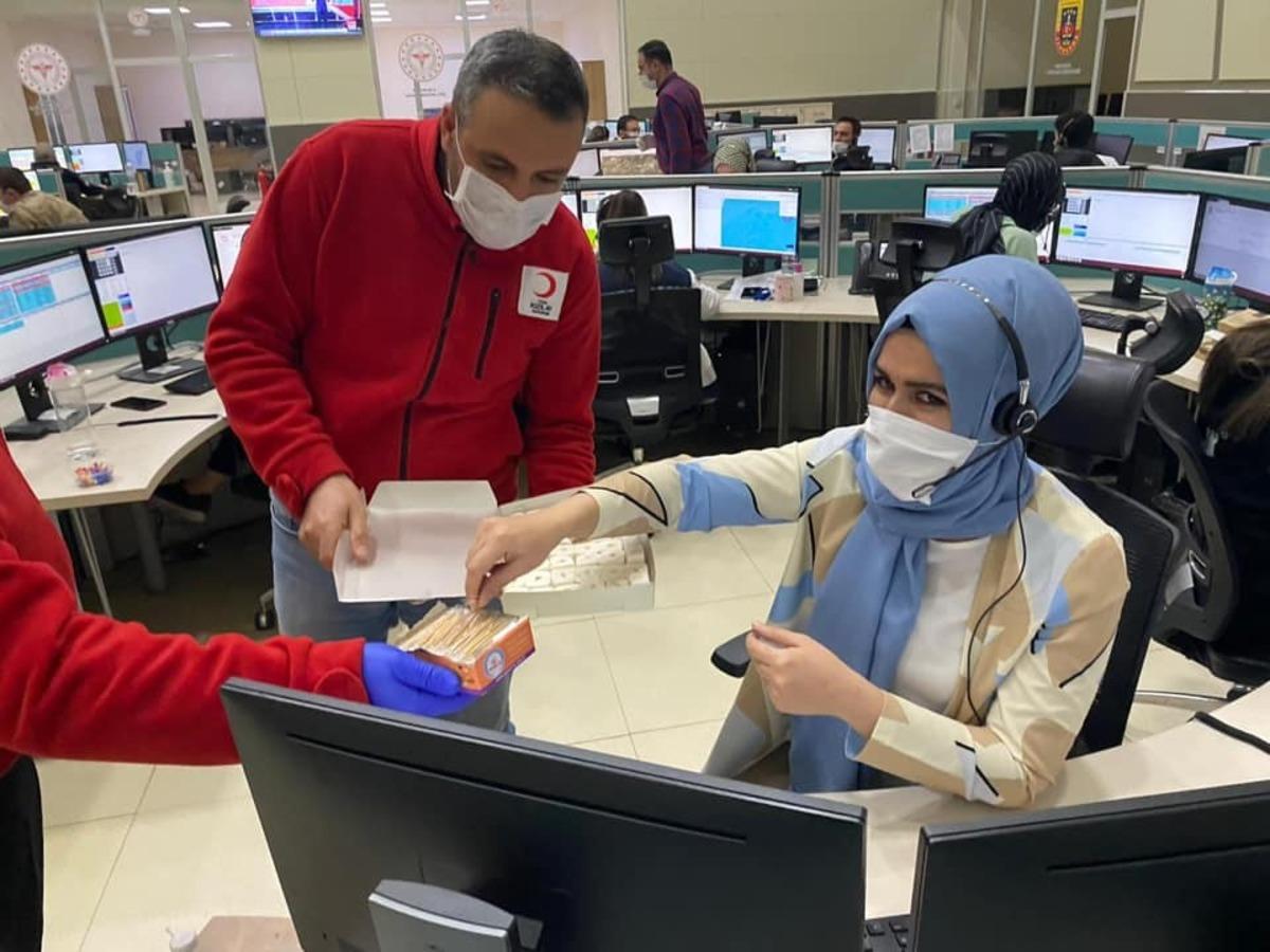 Kızılay ihtiya&ccedil; sahiplerinin yardımına koştu