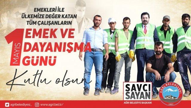 Başkan Sayan’dan “1 Mayıs İşçi Bayramı” mesajı