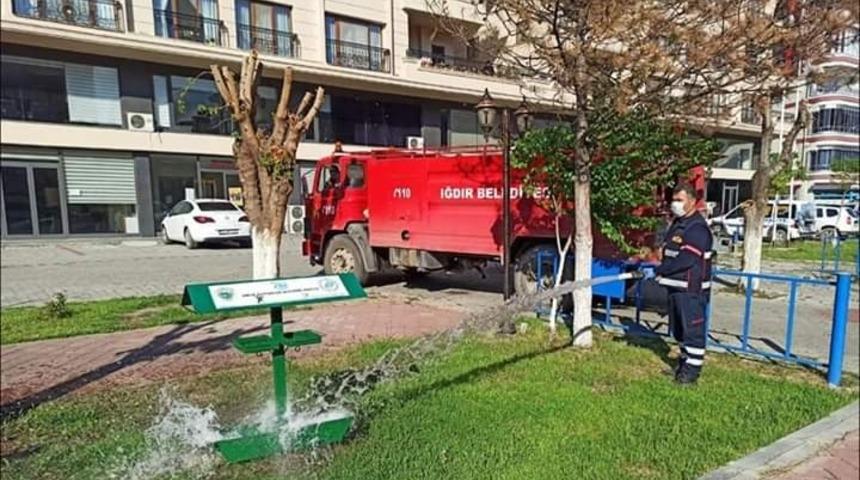 Iğdır’da sokak hayvanları unutulmadı