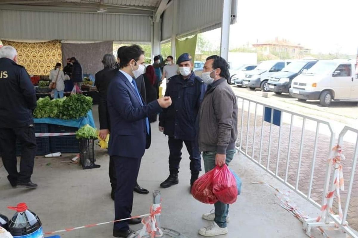 Kaymakam Ataman&rsquo;dan pazar denetimi