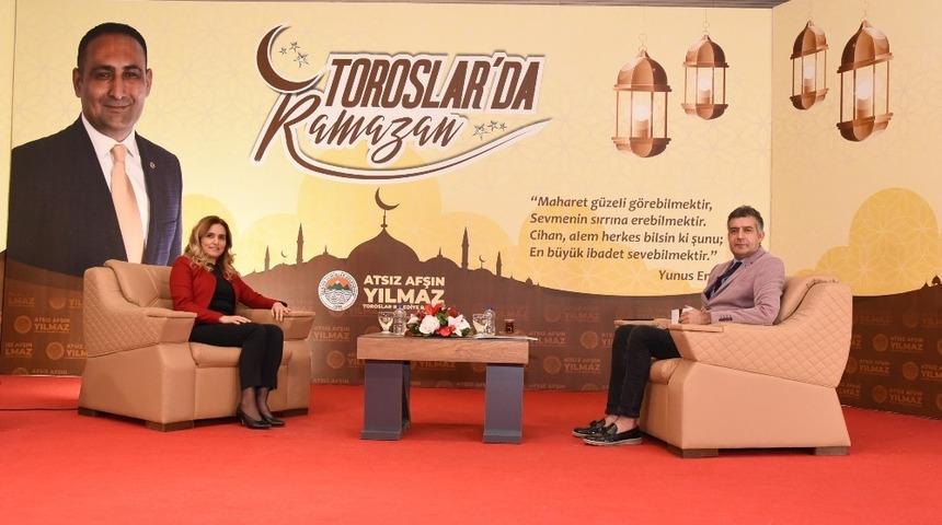 Toroslar&rsquo;da Ramazan programında sağlık konuşuldu