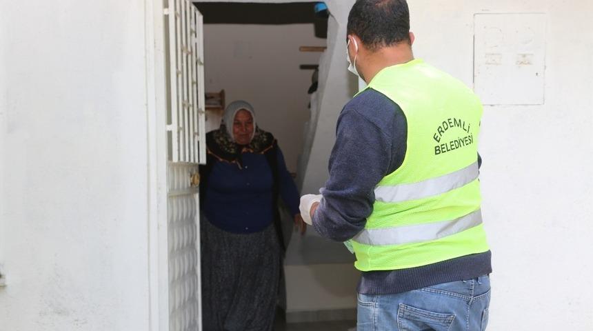 Erdemli Belediyesi maske dağıtımını dijital platforma taşıdı