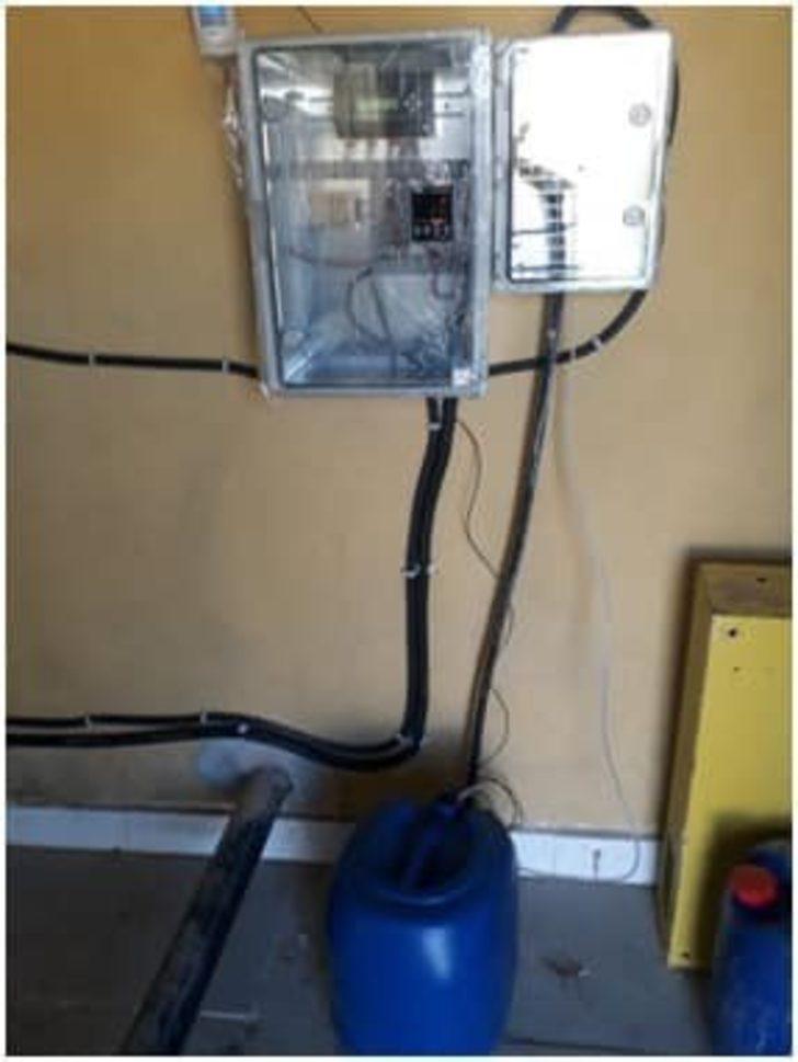 29 köye debi ayarlı klorlama cihazı G1