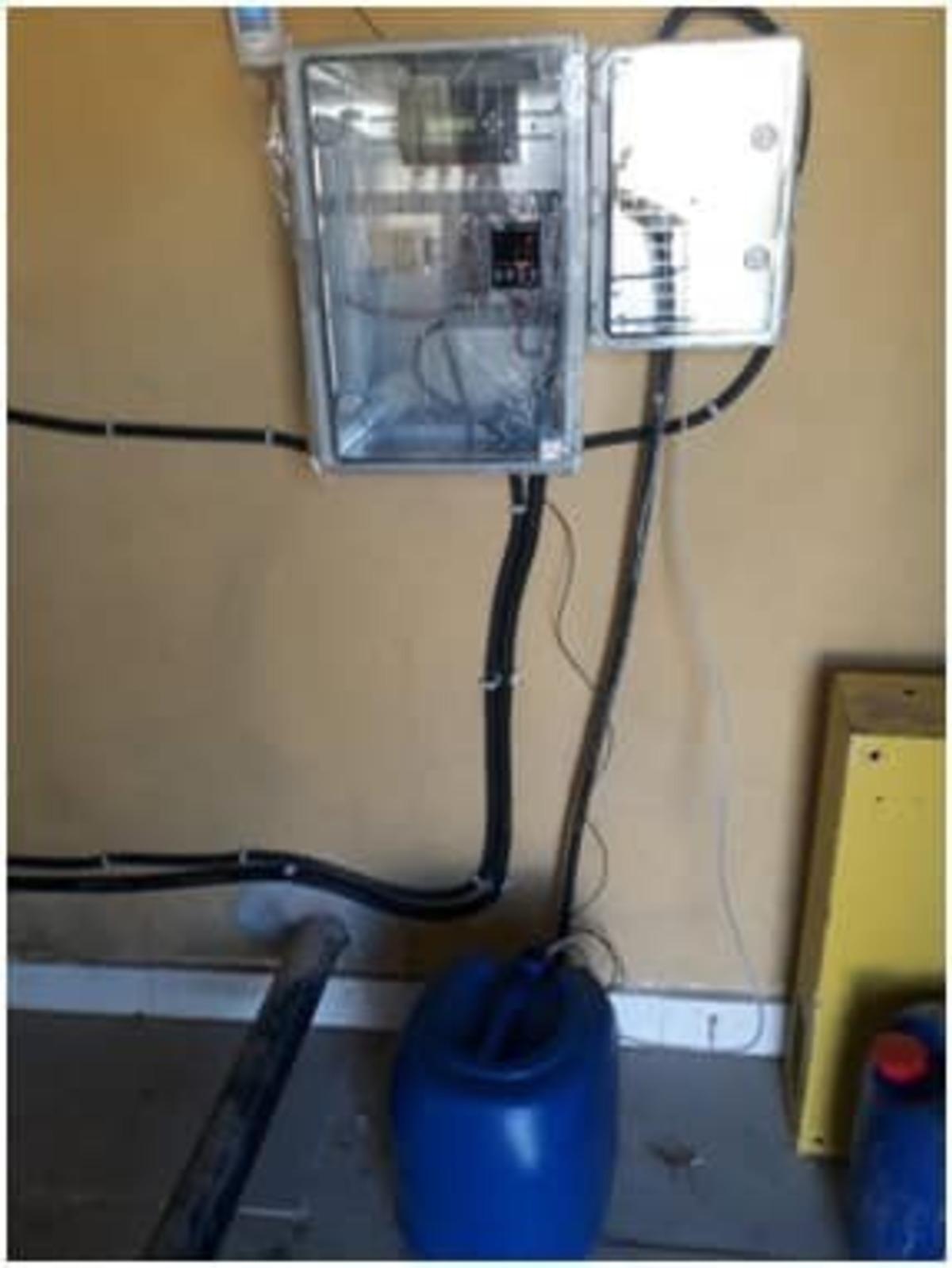 29 k&ouml;ye debi ayarlı klorlama cihazı