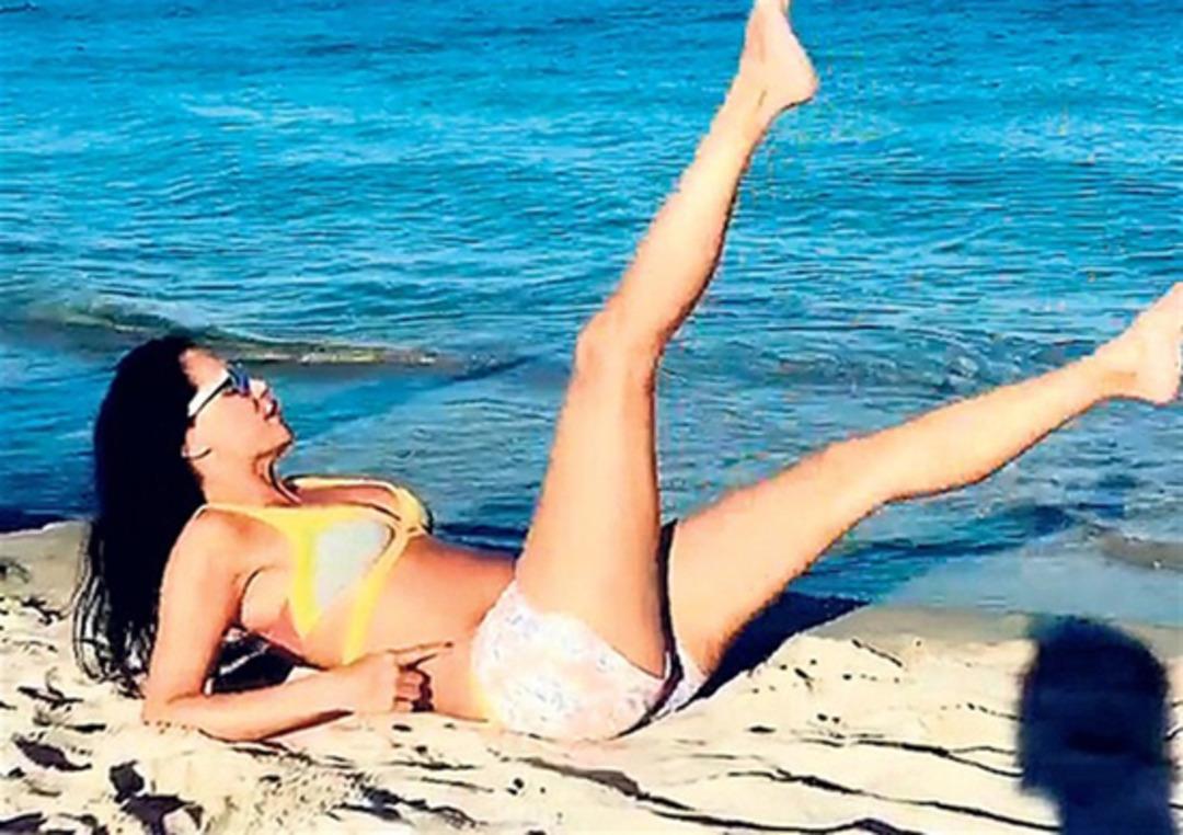 Ebru Şallı fena yakalandı