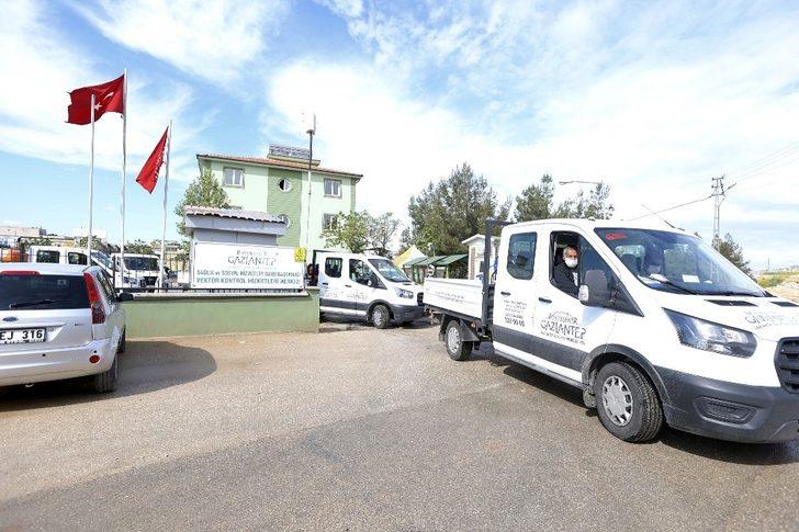 Gaziantep’te haşere ile mücadele sürüyor G2