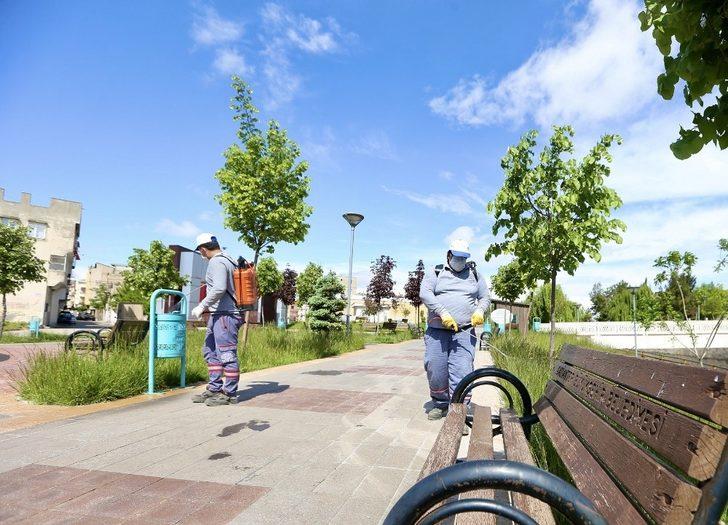 Gaziantep’te haşere ile mücadele sürüyor G4