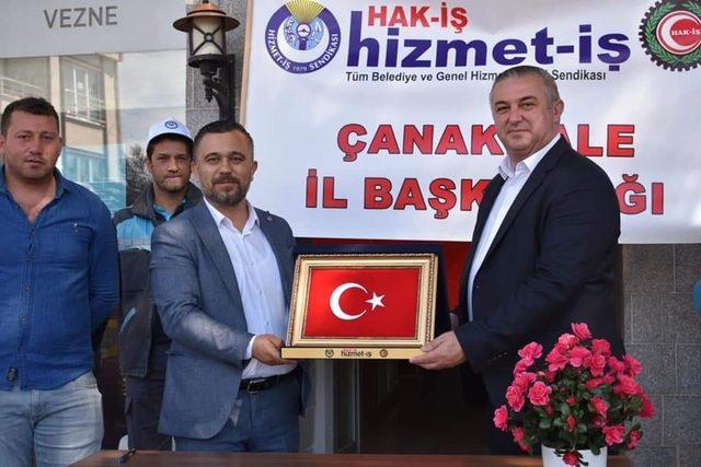 Geyikli’de işçiler çifte bayram yaptı