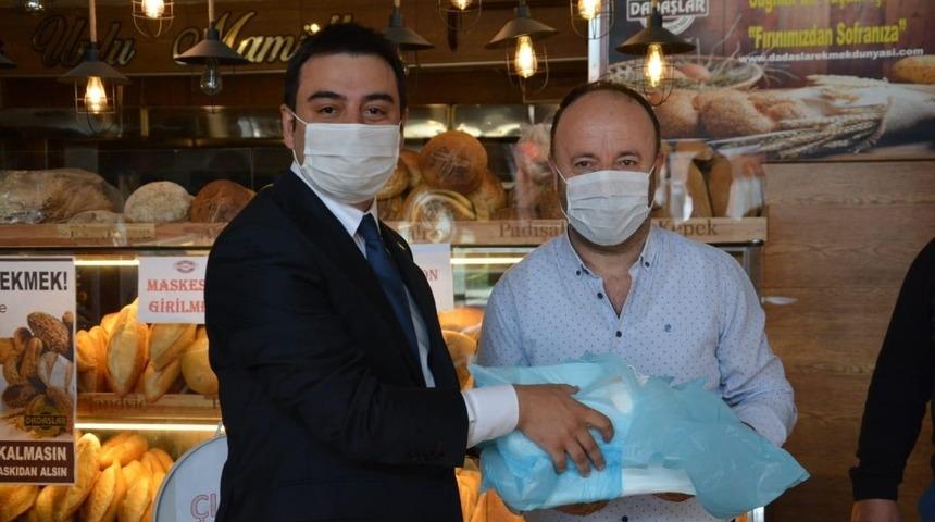 &Ccedil;orlu TSO&rsquo;dan kısıtlama g&uuml;nlerinde &ccedil;alışan oda &uuml;yelerine maske