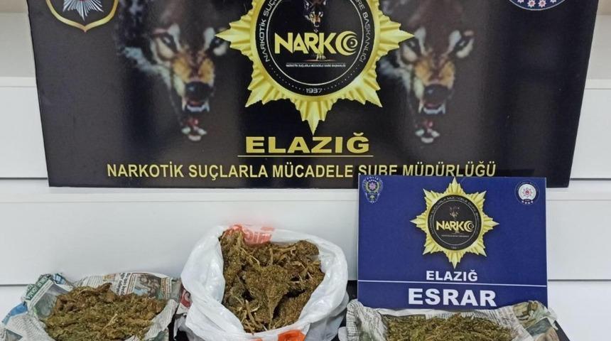 Esrarla yakalanan 2 ş&uuml;pheli, 6 bin TL&rsquo;de Korona cezası yedi