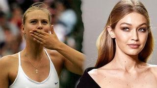 Maria Sharapova ve Gigi Hadid tenis maçında karşılaşacak!