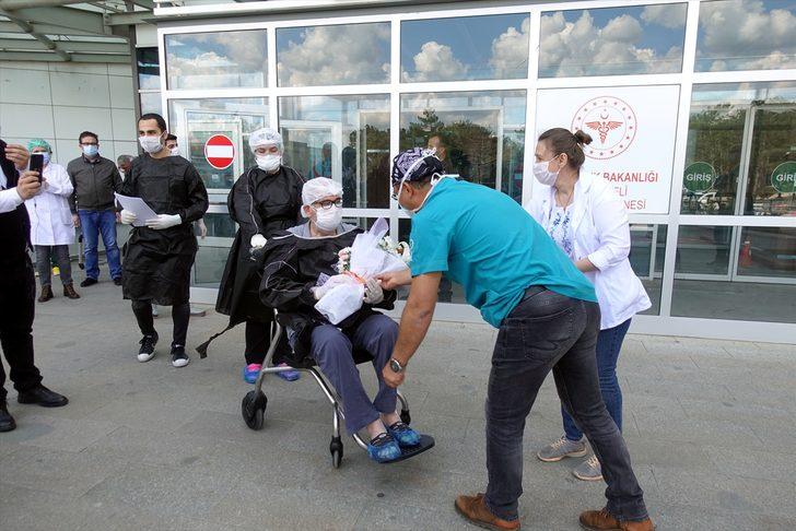Koronavirüs tedavisi gören Kırklareli Belediye Başkan Yardımcısı Mehmet Gider, taburcu edildi G3