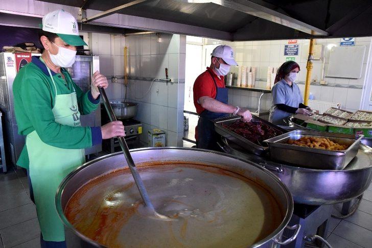 Tepebaşı emekçisi görev başında G1