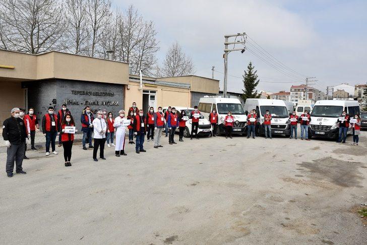 Tepebaşı emekçisi görev başında G4