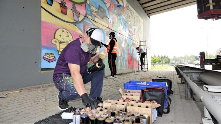 Başiskele’yi minik ressamların resimleri renklendiriyor G2