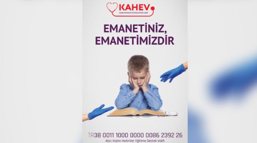 KAHEV koronavir&uuml;s nedeniyle hayatını kaybeden sağlık &ccedil;alışanlarının &ccedil;ocuklarına burs verecek