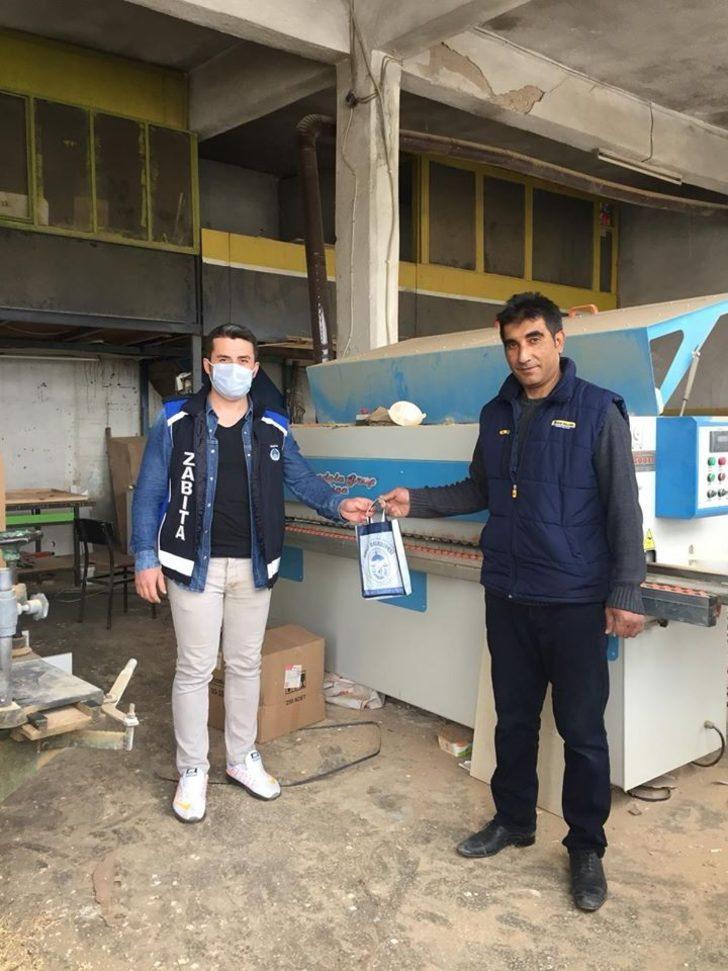 Emet Belediyesinden sanayi esnafına 1 Mayıs hediyesi G1