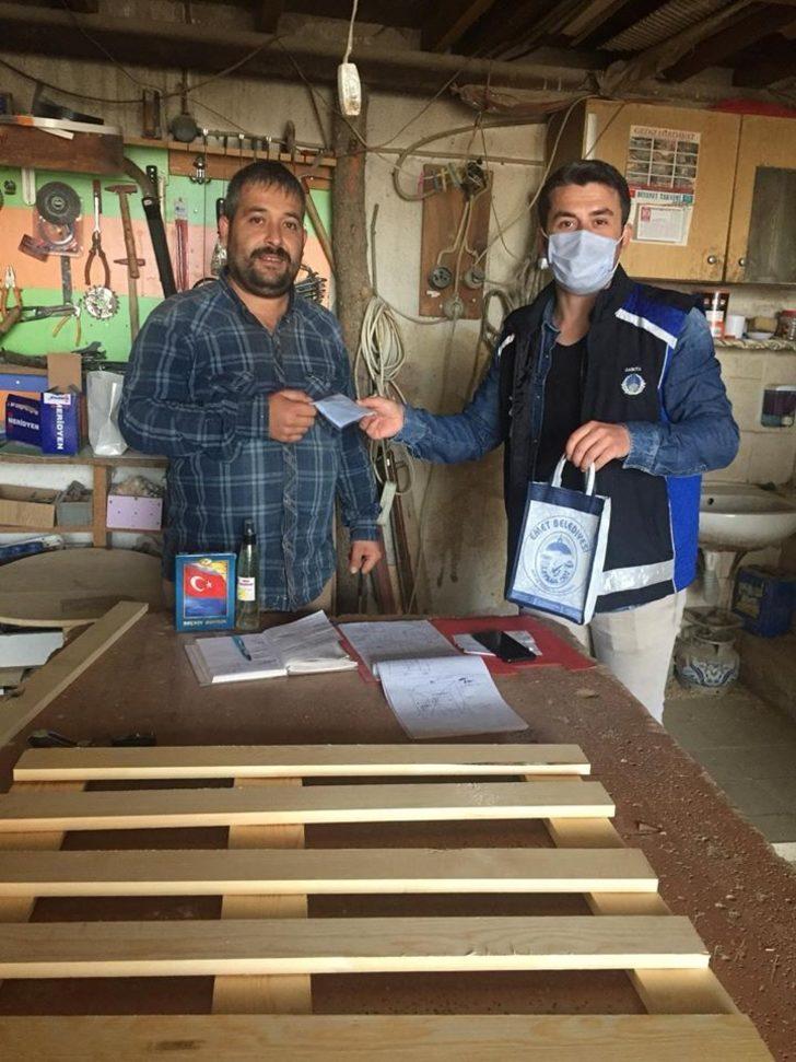 Emet Belediyesinden sanayi esnafına 1 Mayıs hediyesi G2