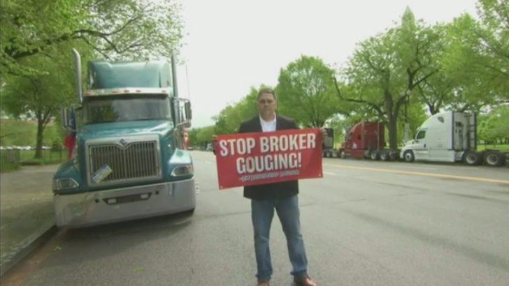Beyaz Saray'da TIR'lı protesto! Trump'a mektup yazdılar G3
