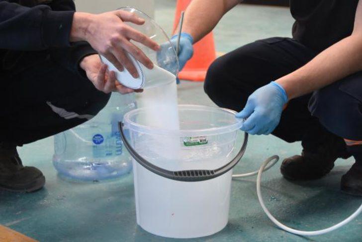 Dezenfektan maliyetini yüzde 95 azaltan cihaz üretildi G3