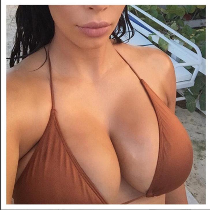 Kim Kardashian'den olay paylaşım G1