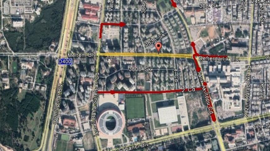 3. Aşama Raylı Sistem Projesi kapsamında yol kapatılacak