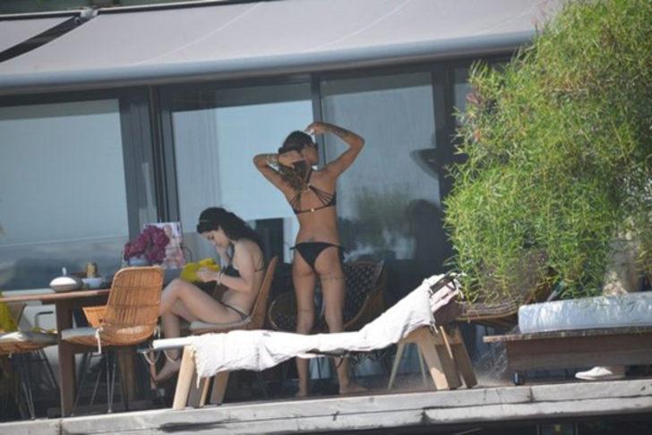 Eliz Sakuçoğlu tatile devam ediyor G5