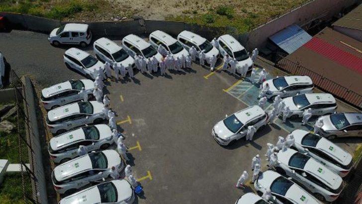 İlk kez görüntülendi! İstanbul'un koronavirüs savaşındaki beyaz ordusu G1