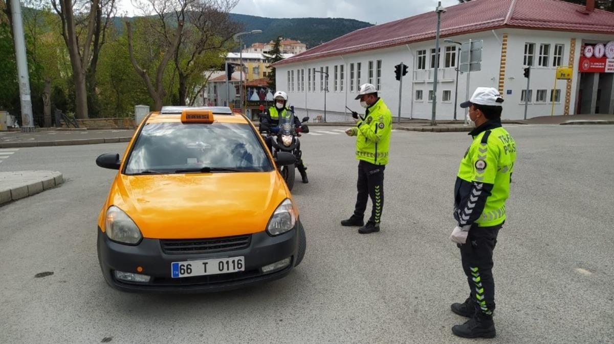 Yozgat&rsquo;ta toplu taşıma ara&ccedil;larında korona vir&uuml;s denetimi yapıldı