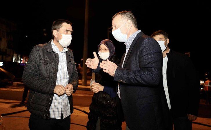 Başkan Büyükakın, gece denetimlerini sürdürüyor G3