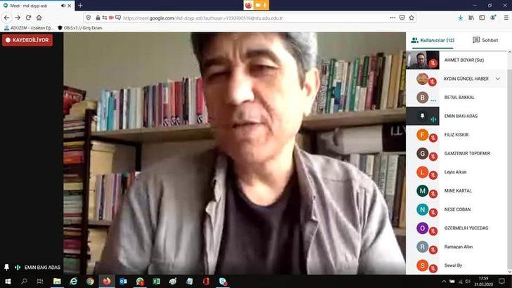 ADÜ’de uzaktan eğitimler devam ediliyor G1