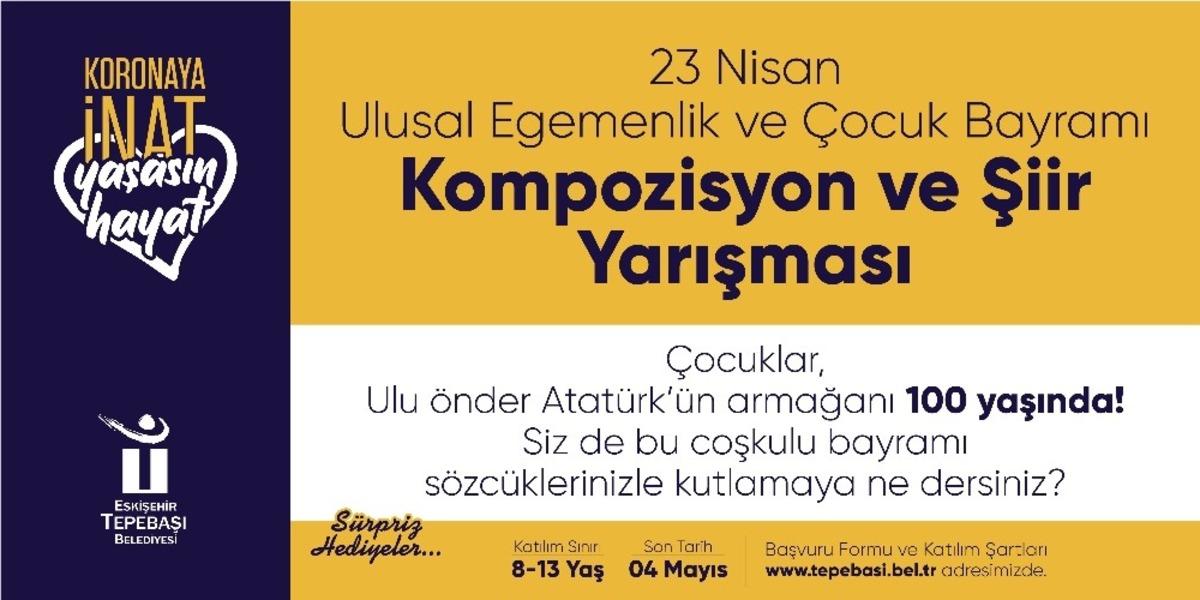 Kompozisyon ve şiir yarışması i&ccedil;in son g&uuml;n 4 Mayıs