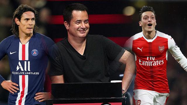 Acun Ilıcalı'dan flaş Mesut Özil ve Cavani sözleri