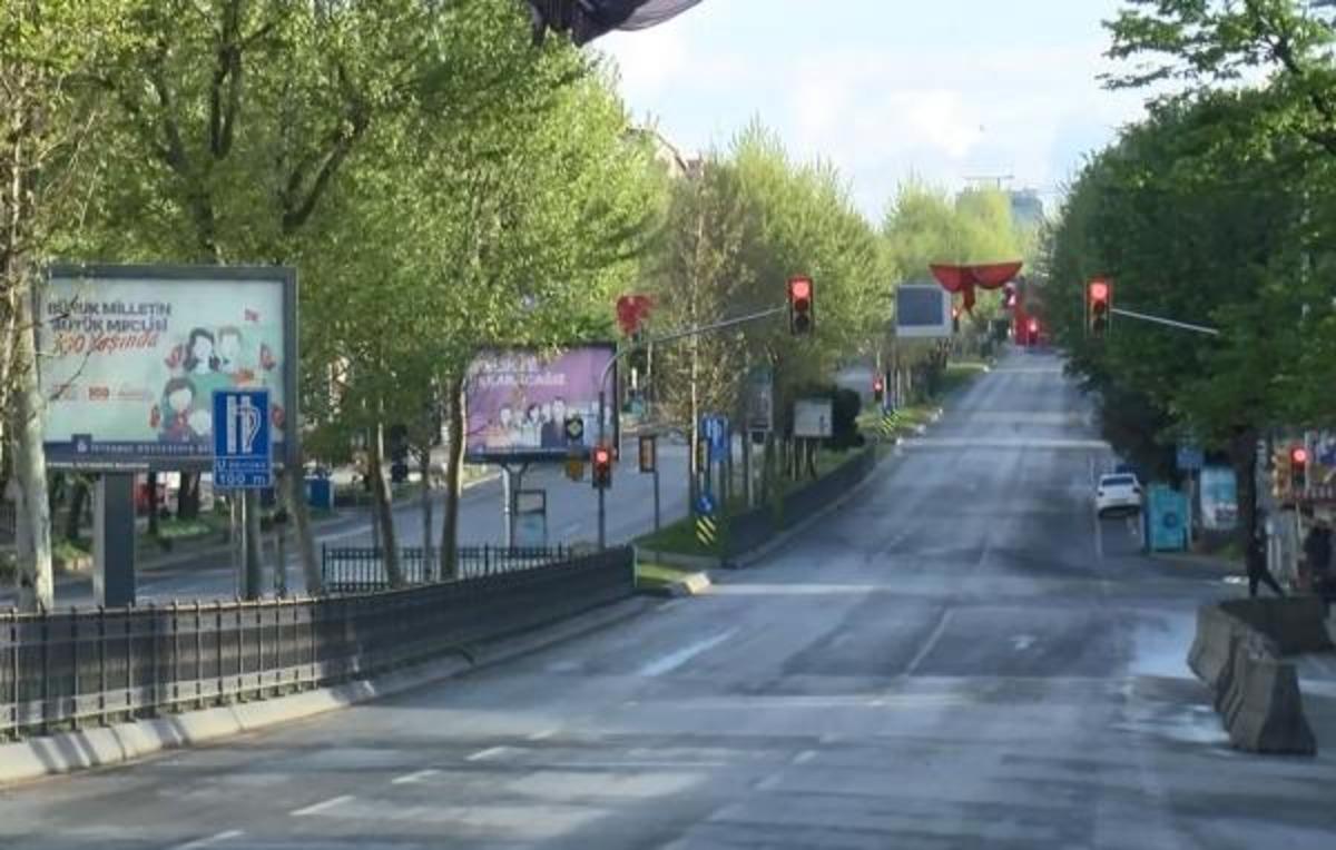 31 ilde sokağa &ccedil;ıkma ksıtılamasının 3'&uuml;nc&uuml; g&uuml;n&uuml;! Sokaklar ve meydanlar yine boş kaldı