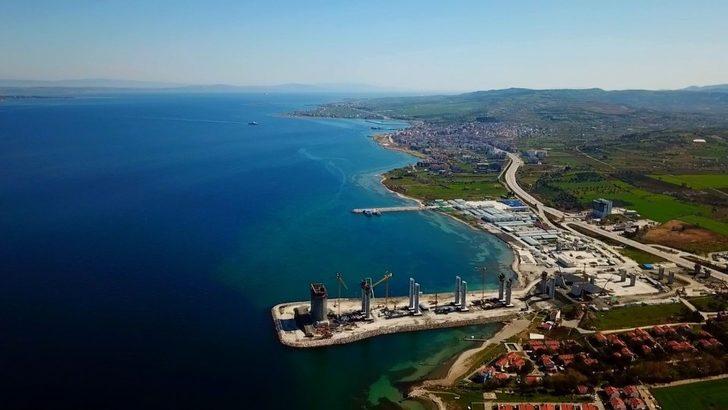 Yapımı devam eden Çanakkale Boğaz Köprüsü’nden son fotoğraflar! Kuleler 270 metreye ulaştı G2