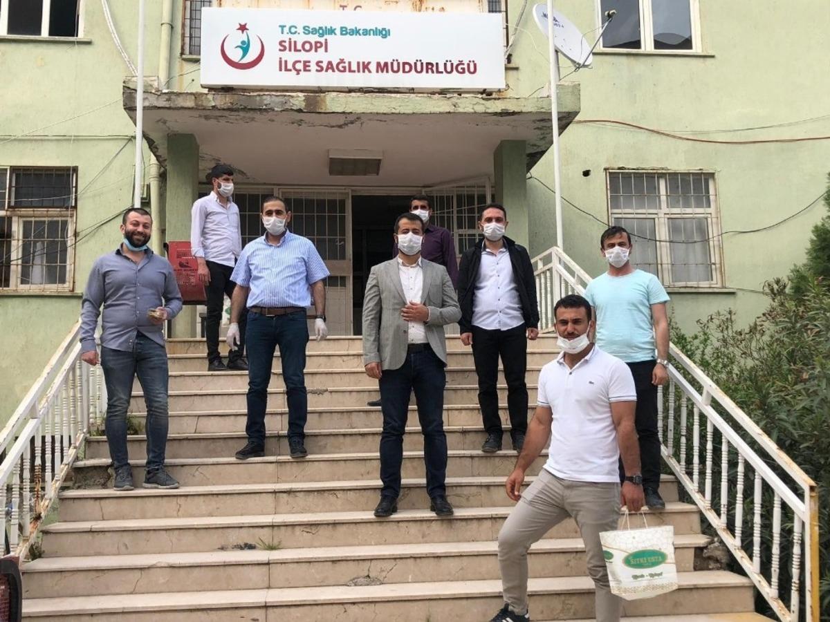 Sağlık-Sen Şırnak Şube Başkanı U&ccedil;aş Silopi&rsquo;de sağlık &ccedil;alışanlarını ziyaret etti