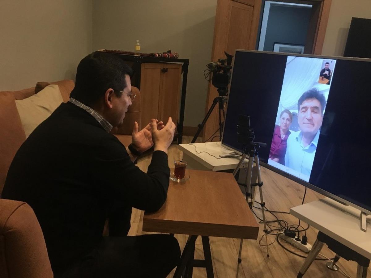Başkan T&uuml;t&uuml;nc&uuml;&rsquo;den Ramazan ayında sanal ortamda ev ziyareti