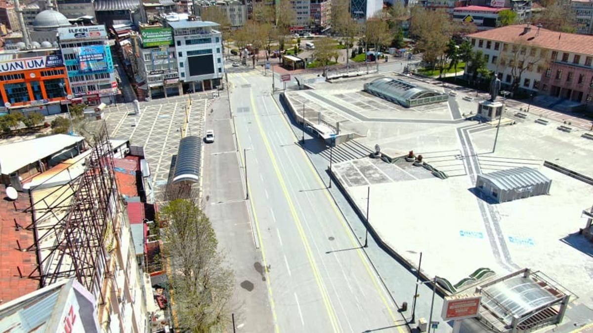 Sokağa &ccedil;ıkma kısıtlamasının son g&uuml;n&uuml;nde Malatya&rsquo;da sessizlik hakim