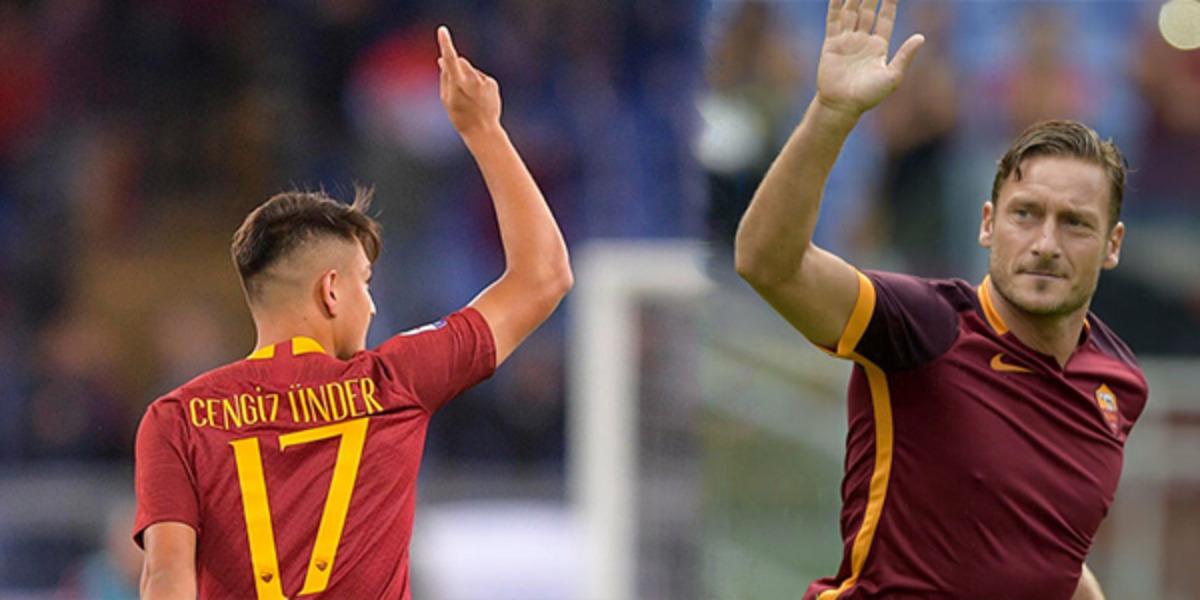Totti'den Cengiz &Uuml;nder'e mesaj!