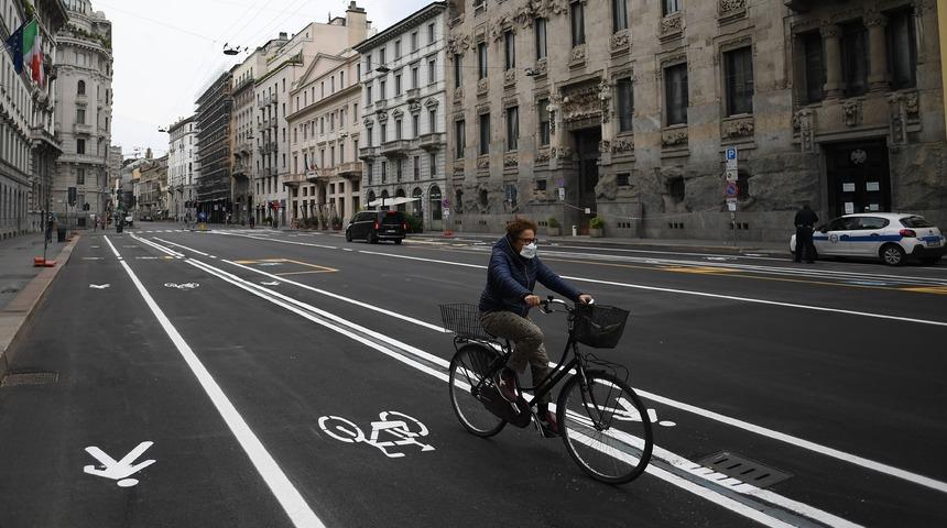 Son dakika: İtalya'da 8 Mart'tan bu yana bir ilk